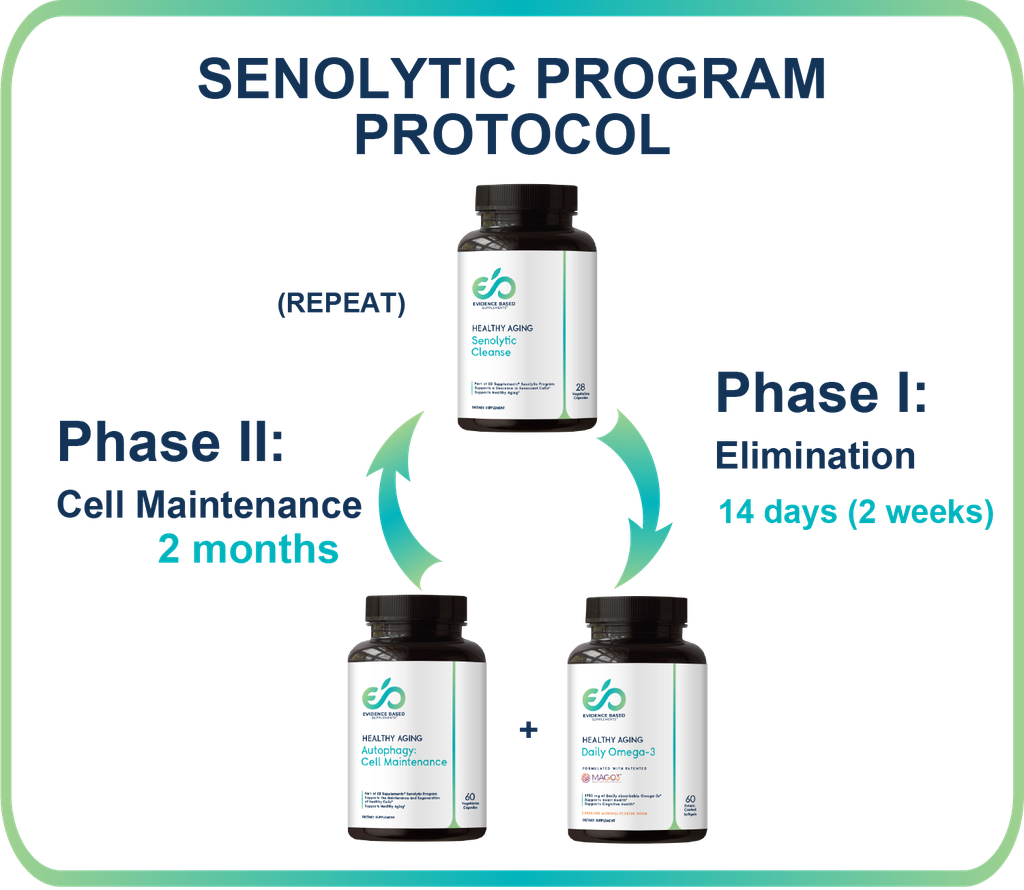 Healthy Aging Senolytic Protocol Bundles